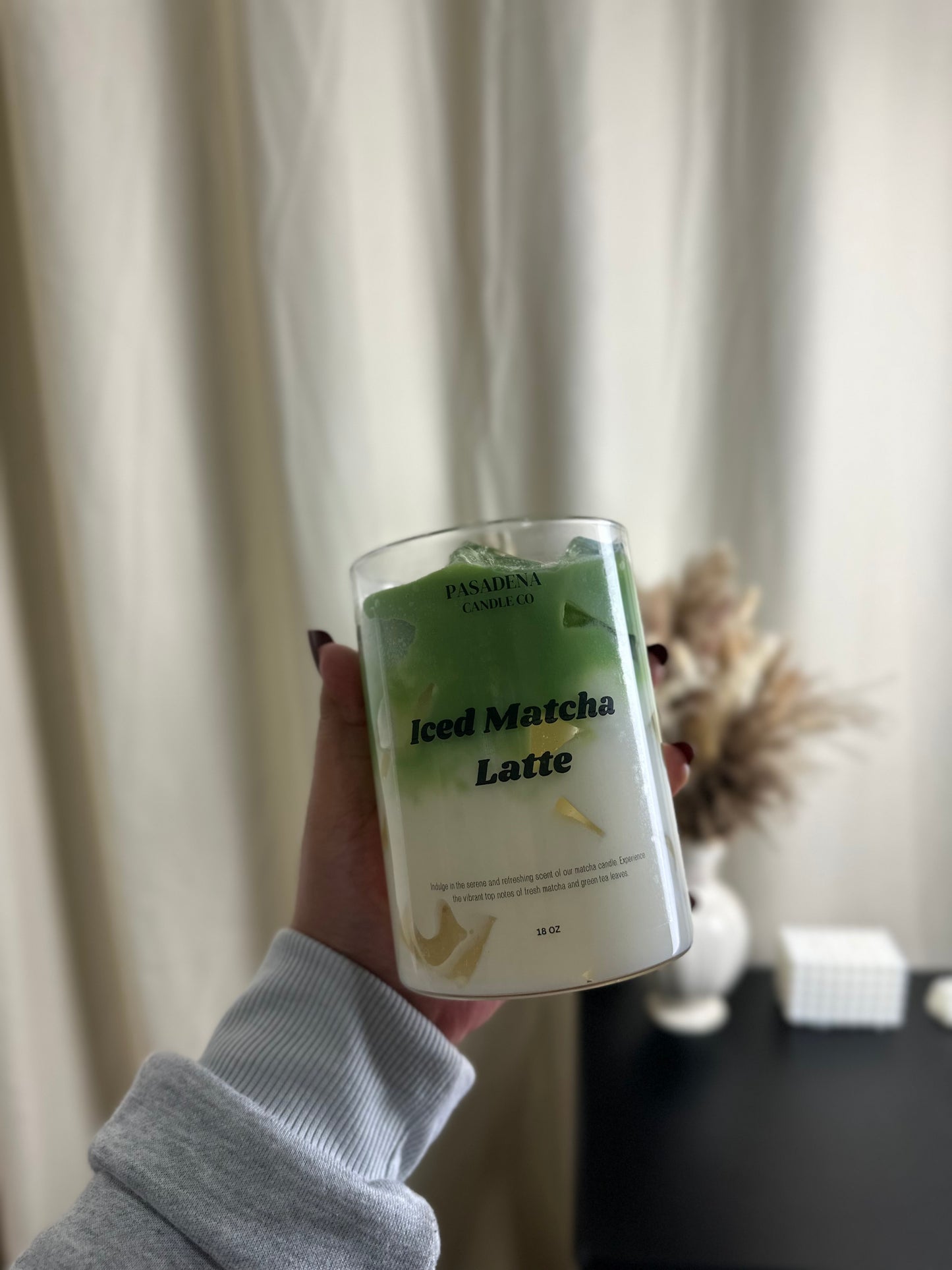 Iced Matcha Latte Candle