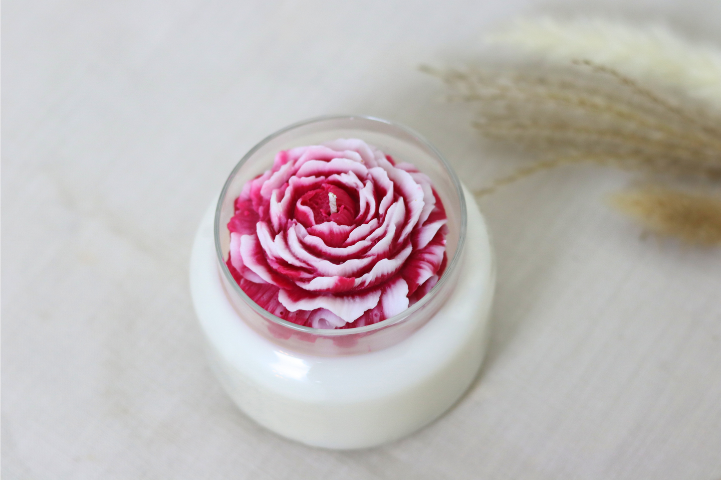 Pink Peony Candle