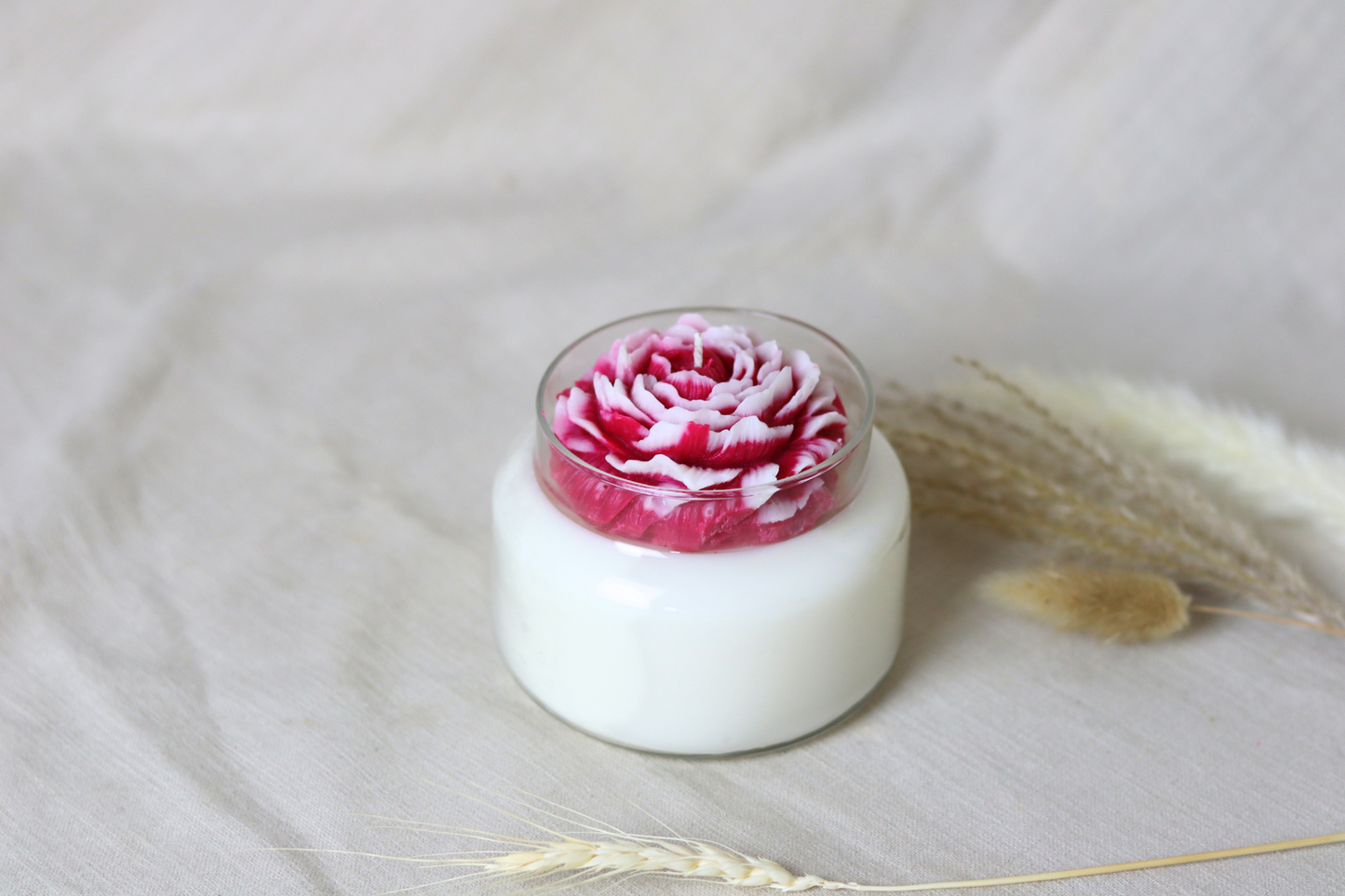 Pink Peony Candle