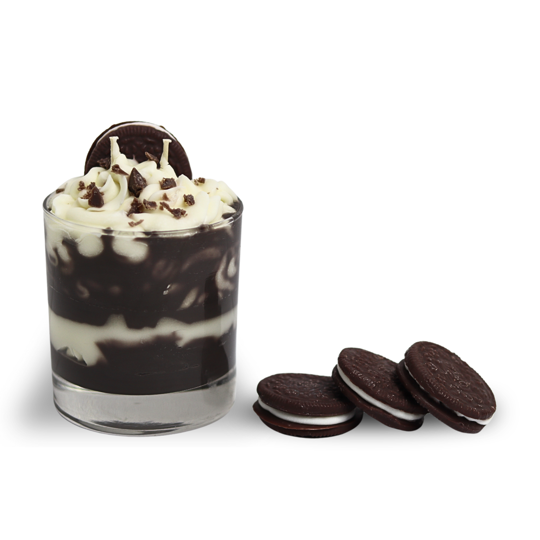 Cookies and Cream Dessert Candle