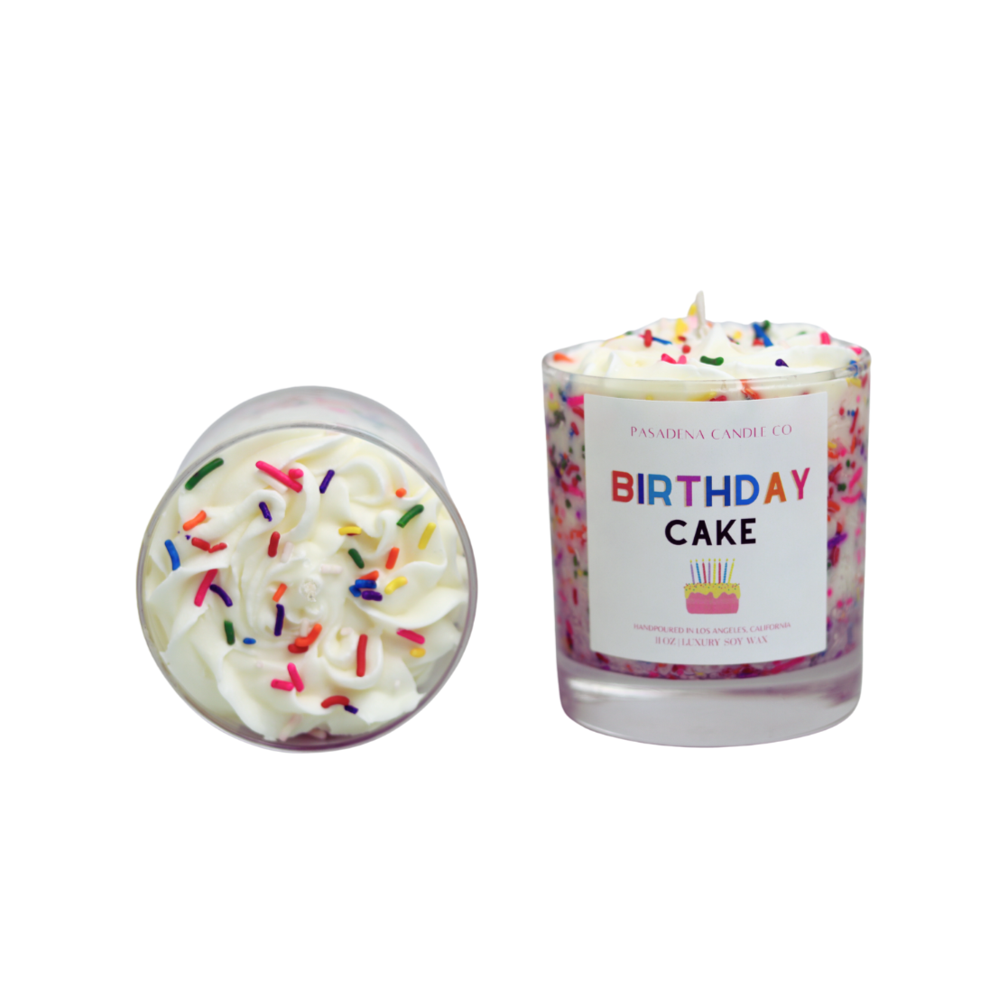 Birthday Cake Scented Candles
