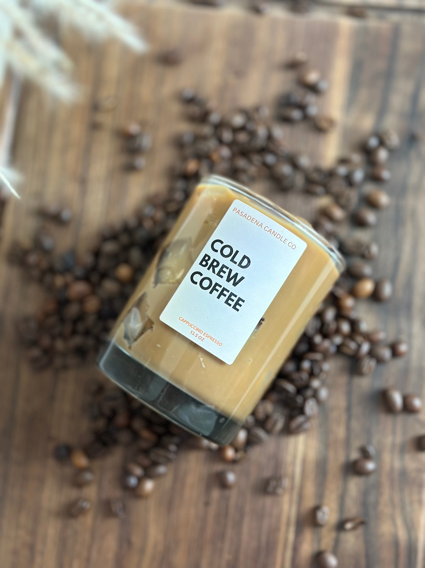 Cold Brew Coffee Candle - Iced Coffee Candle 13.5oz