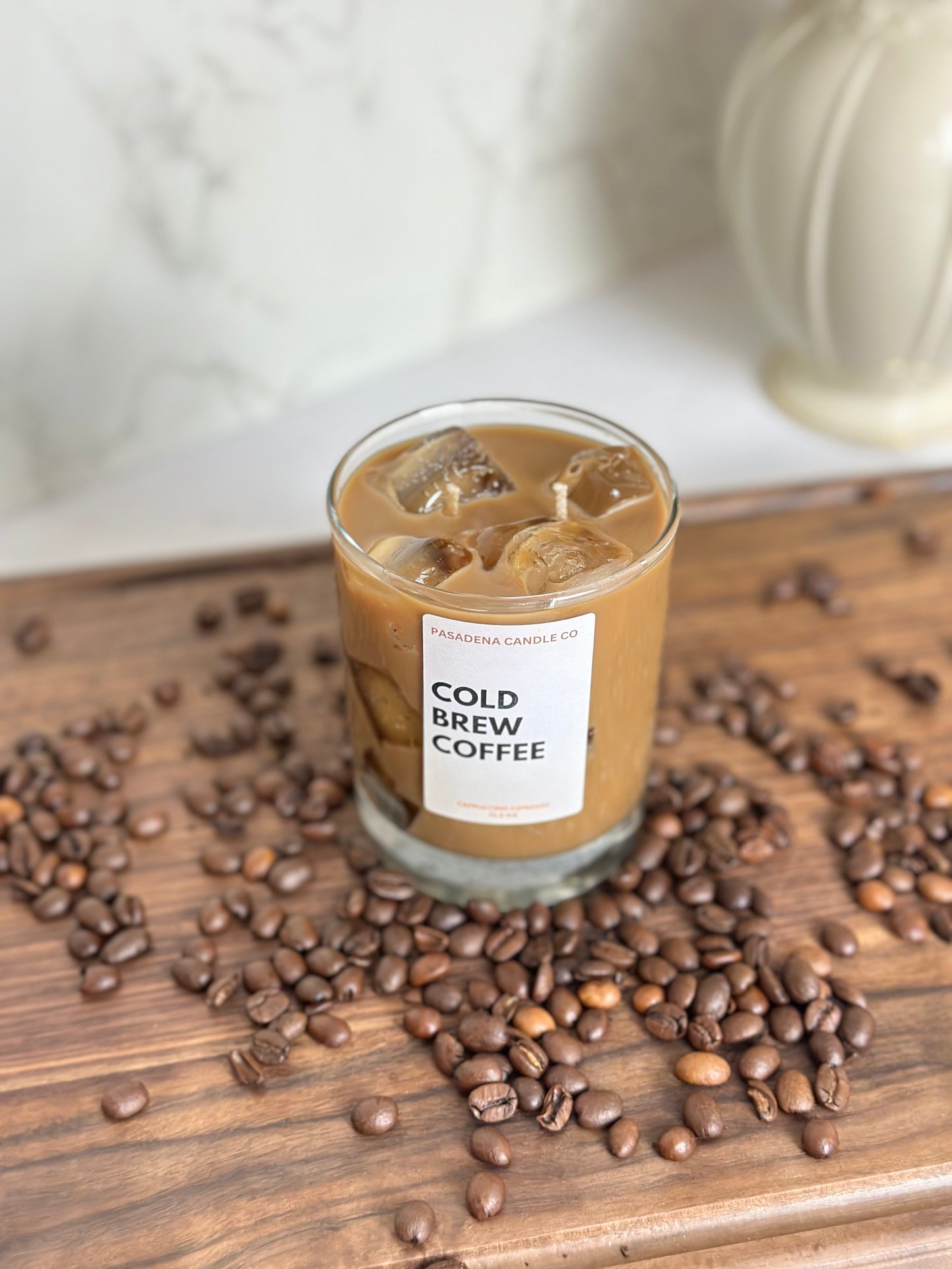 Cold Brew Coffee Candle - Iced Coffee Candle 13.5oz