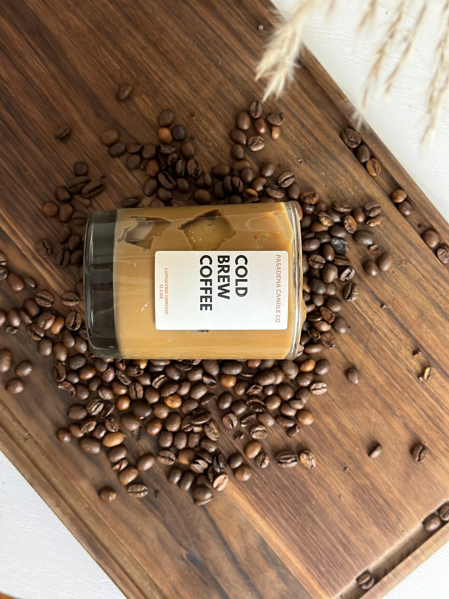 Cold Brew Coffee Candle - Iced Coffee Candle 13.5oz