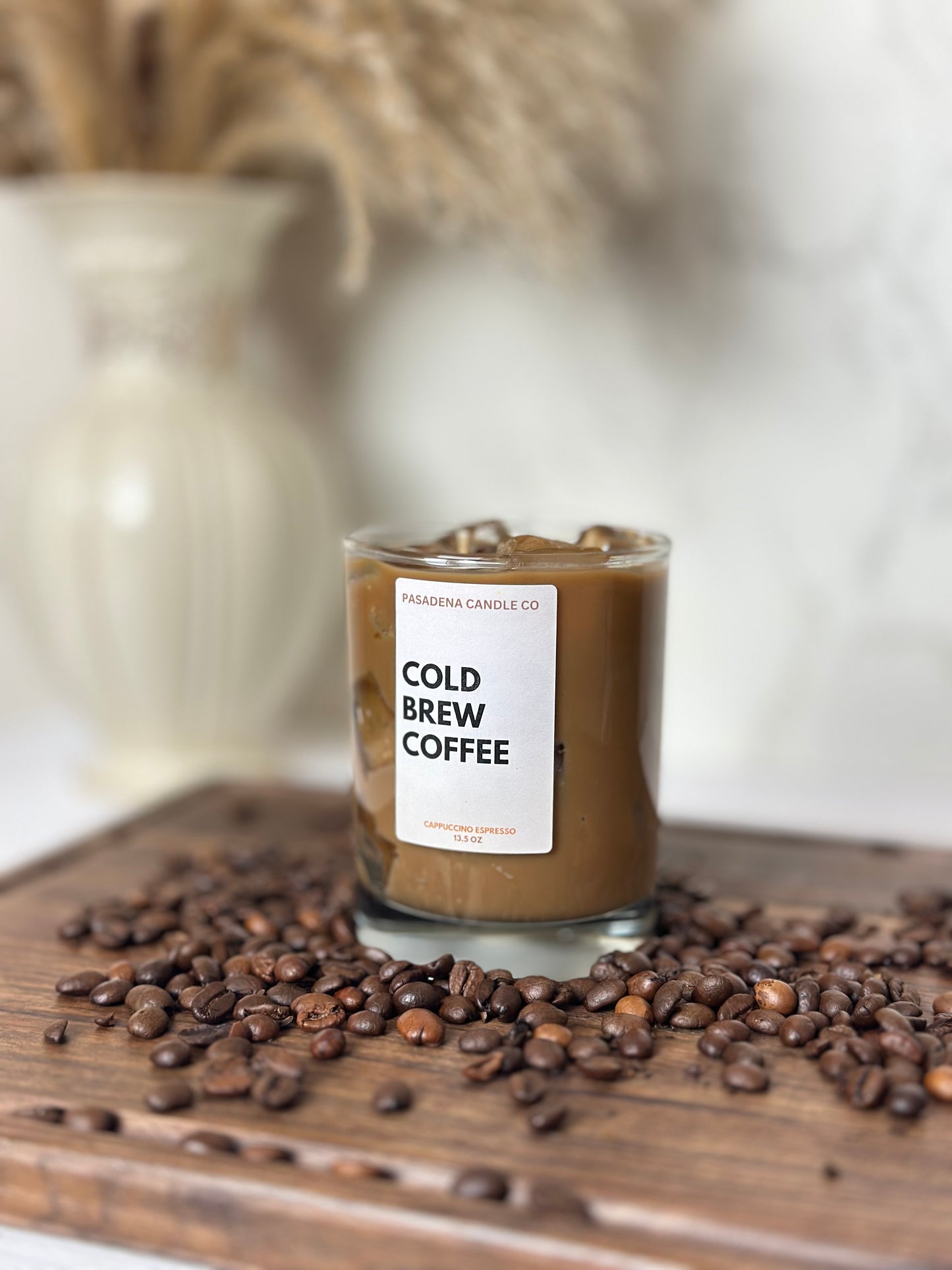 Cold Brew Coffee Candle - Iced Coffee Candle 13.5oz