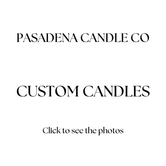 Pillar Candles (Custom Candles)