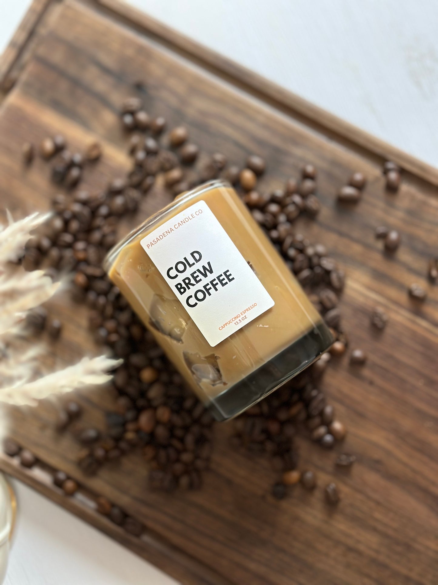 Cold Brew Coffee Candle - Iced Coffee Candle 13.5oz