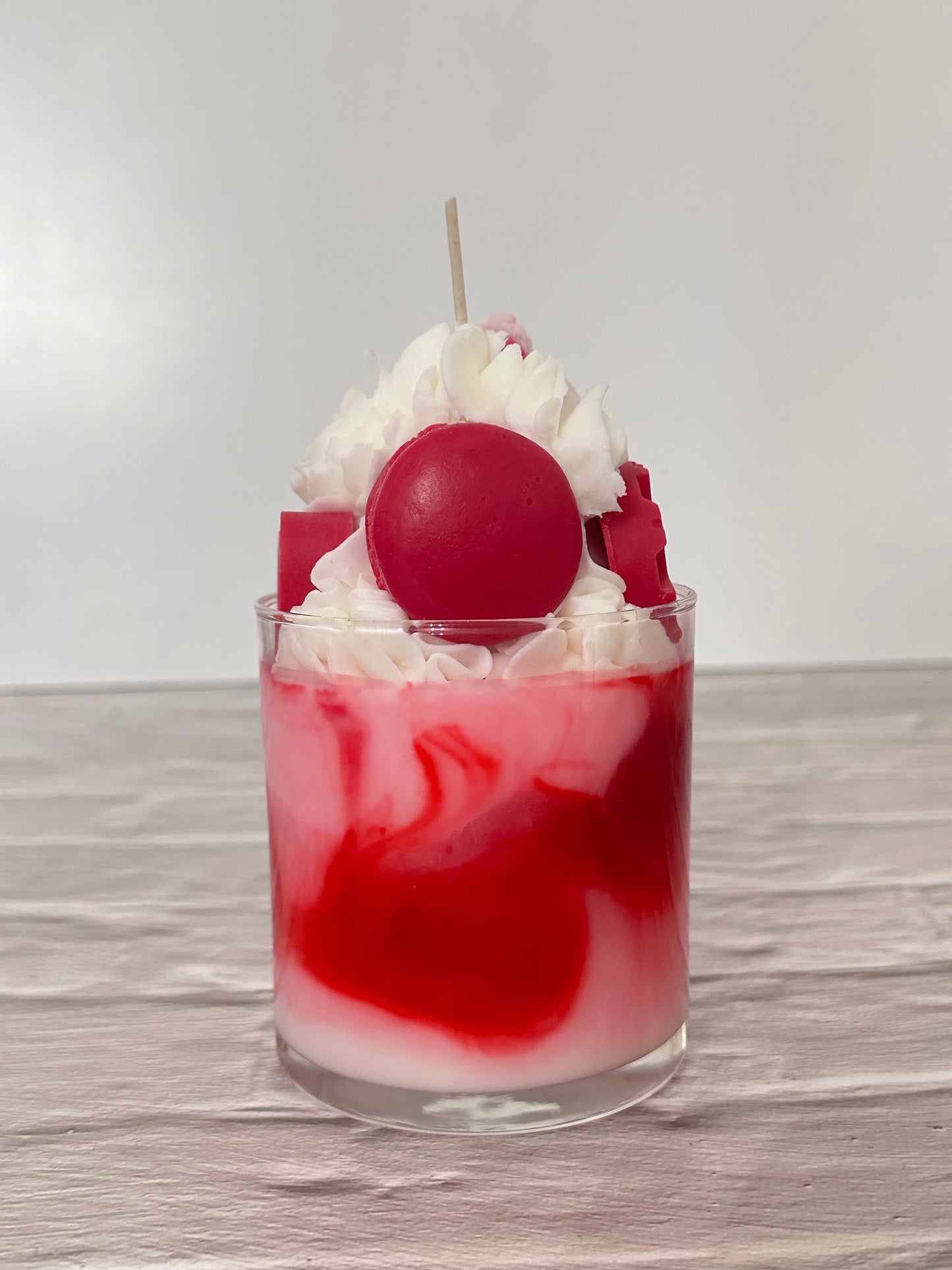 Strawberries & Cream Dessert Candle