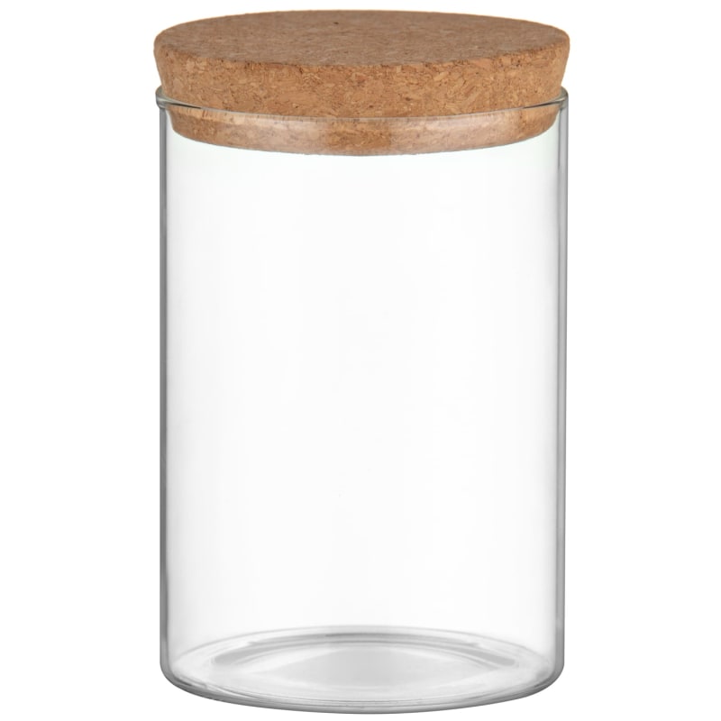 Iced Coffee Candle Glass Jar with Cork Lid