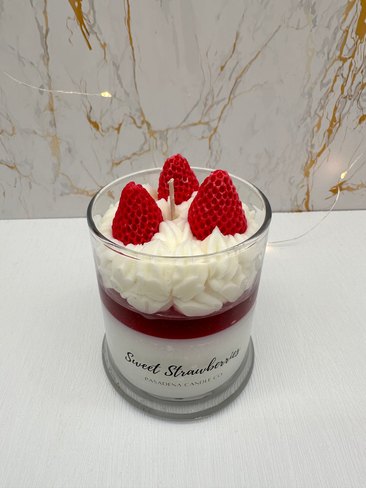 Strawberry Candle