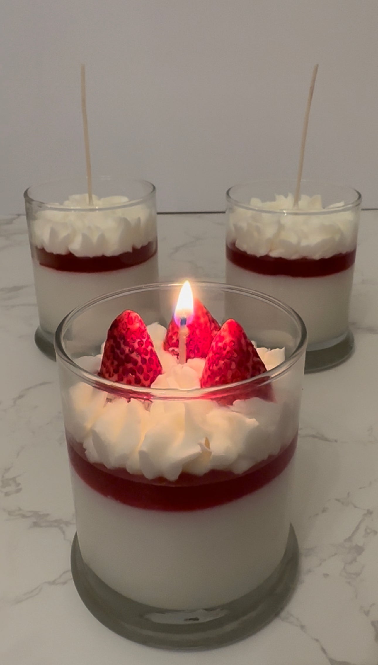 Strawberry Candle