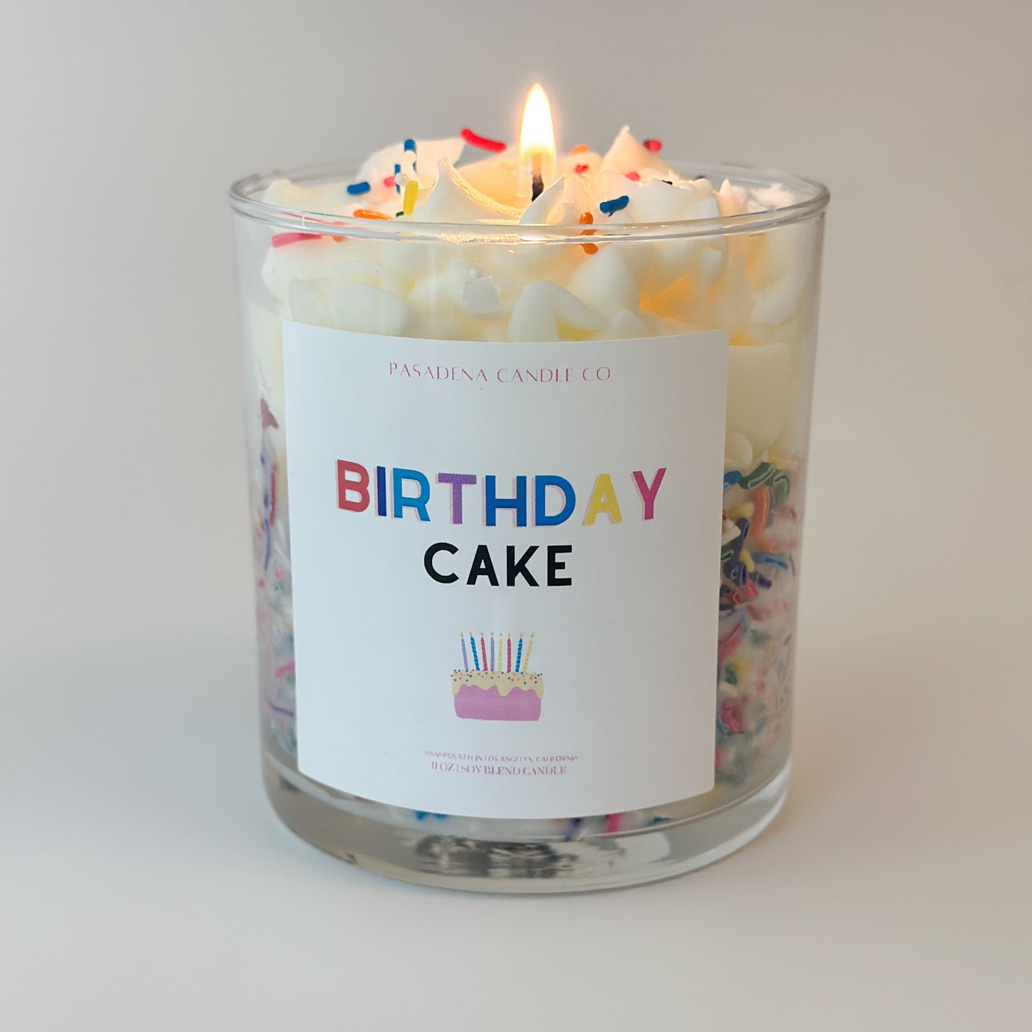 Birthday Cake Scented Candles